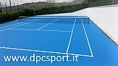 campo tennis resina sportiva